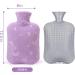 DICEVER Hot Water Bottle with Soft Cover 2L Hot Water Bag for Menstrual Cramps Neck and Shoulder Pain Relief Hot and Cold Therapies Hand Feet Warmer Purple Dark Purple - Buy Online on GoSupps.com