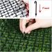 Toopify Garden Cat Spike Mat 2 Pack - Home Spike Deterrent for Dogs and Cats - Buy Online on GoSupps.com