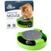 Kingdom Catch the Mouse Cat Toy | Green | Pack of 1 | 26cm x 26cm x 7cm