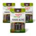 Pack of 3 x 400g Prairie Blend Brown Rice Wild Rice Hulled Millet and Sprouted French Lentils and Quinoa Non Gluten Non-GMO Kosher and Vegan - Floating Leaf