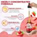 AKSDFM Magnesium Glycinate Liquid 1500mg Maximized Absorption Magnesium Complex Supplement to Support Stress Relief - Strawberry - 2 Oz - Buy Online on GoSupps.com