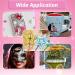 8 Sheets Self-Adhesive Rhinestone Face Jewels for Makeup, Crafts, and Nail Art - Festival and Carnival Fairy Style Rhinestone Stickers - Buy Online on GoSupps.com