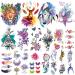 50 Sheets Flowers Temporary Tattoo for Women Girls Kids  MARFOREVER Fake Tattoos Butterfly Lion Deer Floral Tattoo Body Art Stickers  Lasting Waterproof Half Arm Temporary Tattoos Realistic for Adults