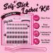 Bamboo Self-Adhesive Eyelash Clusters - 40Pcs | No Glue, No Remover | Reusable Press-On Lashes | Easy to Use - Buy Online on GoSupps.com