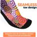 Viasox Concentric EasyStretch Diabetic Socks for Men & Women - Non-Binding Seamless Toe Large Multicolor Perfect for Comfort & Health - Buy Online on GoSupps.com