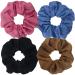 BIBILAN LYNE 4 Scrunchies Acrylic Rosa