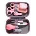 Baby Health Nursery Set Nail Clipper Hair Brush Thermometer Nasal Aspirator Toothbrush Grooming Kit for Infant Care