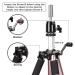 GEX 63 - Heavy Duty Canvas Block Head Tripod with Travel Bag - Rose Gold (Version 2.0) - Buy Online on GoSupps.com