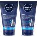 Nivea Men Maximum Hydration Moisturizing Face Wash with Aloe Vera 5 Fl Oz Tube (Pack of 2)