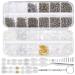 AvoDovA Eyeglass Repair Kit 1167 Pcs Glasses Repair Tool Kit with Eyeglass Nose Pads Screws Nuts Washer Tweezer and Screwdriver for Eyeglass Glasses Sunglasses Spectacles