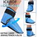 ICEHOF Cooling Boots - Gentle Fabric Therapy Shoes for Chemo & Rheumatism Relief | Unisex Gel Cold Therapy Socks - Buy Online on GoSupps.com