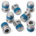 No-Profile Recessed Bottle Cage Boss Blanking & Sealing Screws (Natural Stainless, 8-Pack) Natural Stainless 8-Pack