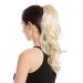 WIG ME UP MKB-30-V-88 | Long Wavy Light Blonde Braid Ponytail Hairpiece | International Shipping Available - Buy Online on GoSupps.com