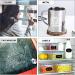 Tebik White Liquid Chalk Markers Set - Pack of 10 White Paint Pens with Labels - Ideal for Chalkboards, Bistro Boards, Glass, Metal - Buy Online on GoSupps.com