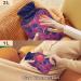 Naanle Skull & Roses Hot Water Bottle 2L Transparent Hand/Foot Warmer for Pain Relief & Heat Therapy Ideal for Cold Therapy & Comfort - Buy Online on GoSupps.com