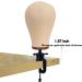 PetGirl 24 Inch Wig Stand with Mannequin Head - Canvas Head Block Set for Wigs Making Display - Buy Online on GoSupps.com