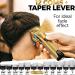 OVLUX Professional Hair Clippers for Men - Cordless Beard Grooming Kit with Clipper Guards | Full-Metal Body, Charging Base | Ideal for Barbers | Gifts for Men - Gold - Buy Online on GoSupps.com