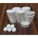 Empty Deodorant Containers - Twist-up Recyclable DIY Empty Deodorant OVAL Tubes Bottom-fill 2.0 Oz (5-Pack White) 5-Pack White