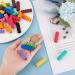 GorgeCraft 120-Pack Soft Foam Pencil Gripper - 10 Colors | Comfort Aid for Writing & Drilling | Posture Correction Tool for Adults - Buy Online on GoSupps.com