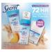Secret Whole Body Deodorant Stick Spray & Cream Travel Size Regimen Pack for Women Peach & Vanilla Blossom Scent Aluminum Free Deodorant 72 HR Odor Protection 0.5 oz 1.0 oz 0.8 oz