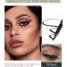 Metallic Glitter Waterproof Liquid Eyeliner Black Shimmer Eyeliner Pen Long- Lasting 24H Sparkling Finish Colored Eye Liner Ultra-Fine Tip Smooth Application High Pigmented Smudge-Proof Makeup-10 10 Black - Buy Online on GoSupps.com