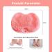 Personal Cleaning Foot Washing Bath Brush - Silicone Foot Massager with Non-Slip Suction Cups | Red Shower Back Scrubber - Buy Online on GoSupps.com