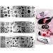 DPKOW 6pcs Halloween Nail Art Stencils | 260+ Designs for DIY Manicure | Witch Skull Pumpkin Ghost Bat Spider Templates for Women & Girls - Buy Online on GoSupps.com