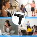 Skcoipsra Massage Gun for Back & Neck Pain Relief - 6 Speeds Electric Therapy Gun for Athletes - Father's Day Gift for Men & Women - Lightweight Muscle Massager - Black - Buy Online on GoSupps.com