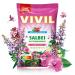 VIVIL Sage Cough Drops with 14 Herbs - Sugar-Free & Vegan - 5 Bags (120g Each) - International Shipping Available - Buy Online on GoSupps.com