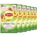 Lipton Green Tea Bags Flavored with Other Natural Flavors Peach Paradise Can Help Support a Healthy Heart, 20 Count (Pack of 6)