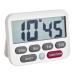 TFA Dostmann Digital timer and stopwatch 38 2038.02 time up to 99min 50sec extra-sound alarm simple and quick time input white (l) 90 x (b) 17 (37) x (h) 70 mm