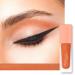 Oulac Liquid Eyeshadow Satin Finish - Multi-Use Pumpkin Orange Eyeshadow & Eye Primer | Blendable Smooth Eye Make-up Crease-Resistant Non-Greasy Vegan Cruelty-Free Sunset (SA09)