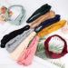 Ondder Knotted Elastic Headbands 20 Pack - Assorted Colors for Women, Work Out, Yoga, Sports - Cute Head Wrap Hair Accessories - Solid Color Series A - Buy Online on GoSupps.com