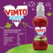 Vimto Original Real Fruit Juice Kids Drink | Grape Blackcurrant & Raspberry | 250ml x 6 Pack Resealable Bottles | No Added Sugar Vegetarian | Ideal for Kids Lunchbox - Buy Online on GoSupps.com