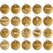 Personalized Round Dog & Cat Recognition Tags | Engraved Gold Pet ID | Unique Branding for Pets & Owners | 30mm Dual-Sided Design - Buy Online on GoSupps.com