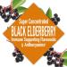 Super Concentrated Black Elderberry: Immune System Support, Rich in Antioxidants - 8 Fl Oz - Buy Online on GoSupps.com