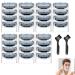 IJHYGD 24 PCs Compatible with MACH 3 Razor Blades Compatible with Mach 3 blades Compatible with Mach3 Razor Blades Compatible with Mach 3 Razor Blades Compatible with Mach 3 with 2 cleaning brush