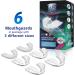 Lorious Pack of 6 Premium Custom-Fit Mouthguards | Teeth Protection for Bruxism Grinding Clenching & Athletic Use | 3 Sizes Available - Buy Online on GoSupps.com