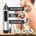 Stainless Steel Ear & Nose Hair Trimmer - Dual Blade Cordless Grooming Clipper for Men & Women - Lightweight & Skin-Safe Travel Essential - Buy Online on GoSupps.com