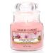 Yankee Candle scented candle in glass (small) | Cherry Blossom | Burn time up to 30 hours