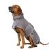 CANICOAT Dog Bathrobe Lavari with Towel 100% Cotton Oeko-TEX Certified (Size: 9 Light Grey) Size: 9 Light Grey