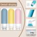 90ml Travel Bottles for Toiletries-Refillable Squeezable Containers Leak Proof TSA Approved Silicone Travel Bottle for Lotion Liquid Travel Accessories Travel Essentials Airport Colourful 6pcs - Buy Online on GoSupps.com