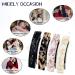 Tortoise Shell French Design Celluloid Hair Barrettes - 4 Pack Medium Rectangular Automatic Hair Pins for Women - Buy Online on GoSupps.com