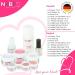 Nails Factory UV Gel Nagelstudio Starter Set - Ultimate Nail Art Kit with UV Lamp & Soft Nudes Gel - Perfect for Beginners - Buy Online on GoSupps.com