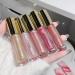 Shop 5 Colors Shimmery Glitter Lip Gloss Set - Plumping Hydrating Lip Glow Oil | High Shine Sparkling Lipstick Makeup - International Shipping Available - Buy Online on GoSupps.com