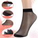 Apricitie 40 Pairs Women's Nylon Stockings - Matt Transparent Fine Socks Reinforced Toes Ankle Hedge (EU 35-42) - Shop Quality Internationally - Buy Online on GoSupps.com
