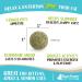 Raw Paws Compressed Catnip Ball Toy 6 Pack for Indoor Cats - All Natural Catnip Interactive Kicker Toy - Catnip Cat Toys for Kitties - Buy Online on GoSupps.com