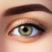 Aricona Colored contact lenses with strength blue -5.00 diopters brilliant eye color & clear view with the natural color lenses for glasses wearers with premium hydrogel -500