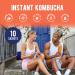 Superfoods Company - Instant Kombucha Drink Powder Apple Cider Vinegar Flavour Vegan Pre + Probiotic Gut Health Support (10 x 5g) - Buy Online on GoSupps.com