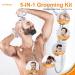 2024 Upgrade Head Shaver for Bald Men - 8-in-1 Electric Razor IPX7 Waterproof Grooming Kit with LED Display - Buy Online on GoSupps.com